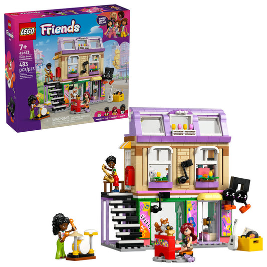 LEGO® Friends Music Store & Apartment 42653