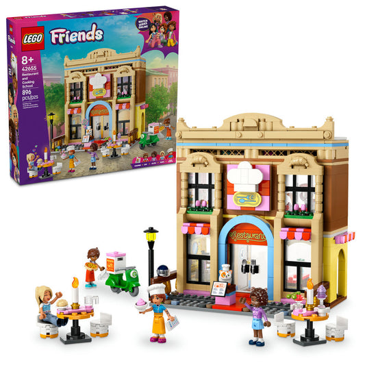 LEGO® Friends Restaurant and Cooking School 42655