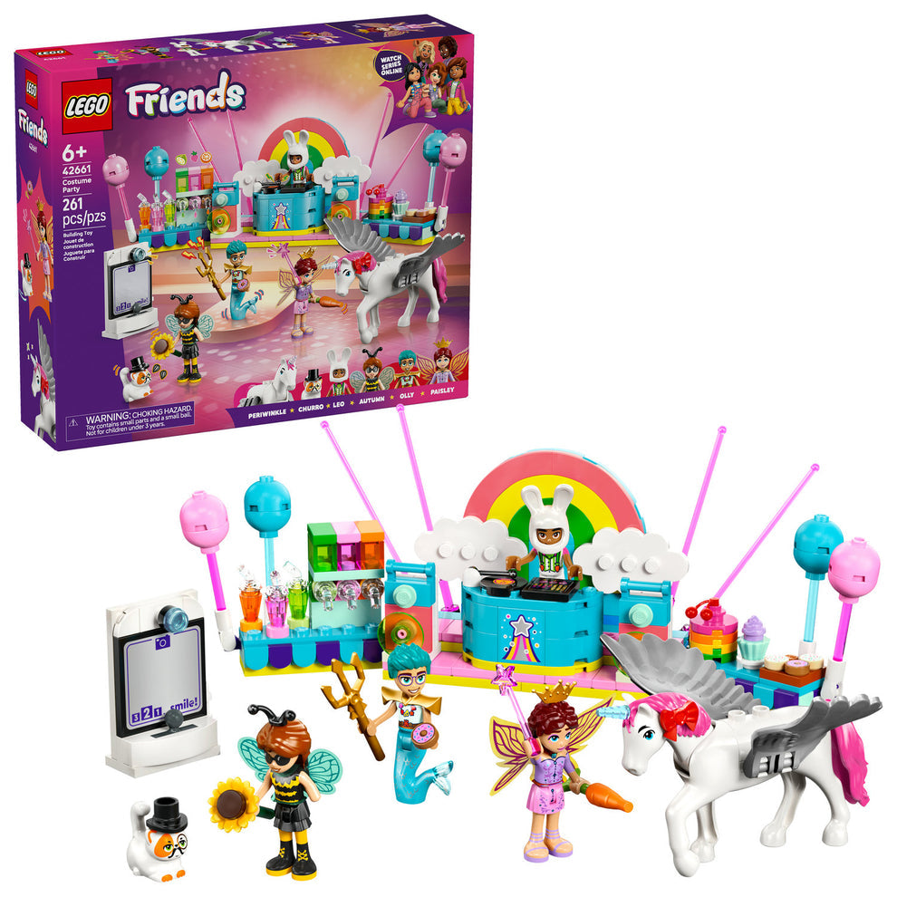 LEGO® Friends Costume Party with Unicorn & Fairy 42661