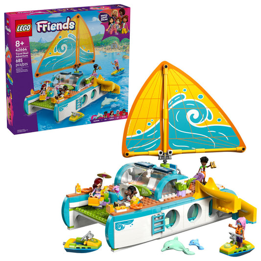 LEGO® Friends Travel Boat Adventure 42664