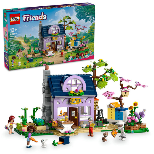 LEGO® Friends Beekeepers’ House and Flower Garden 42669