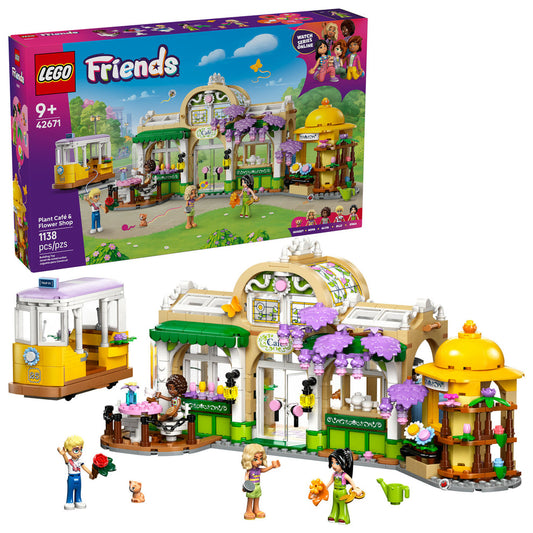 LEGO® Friends Plant Café & Flower Shop 42671