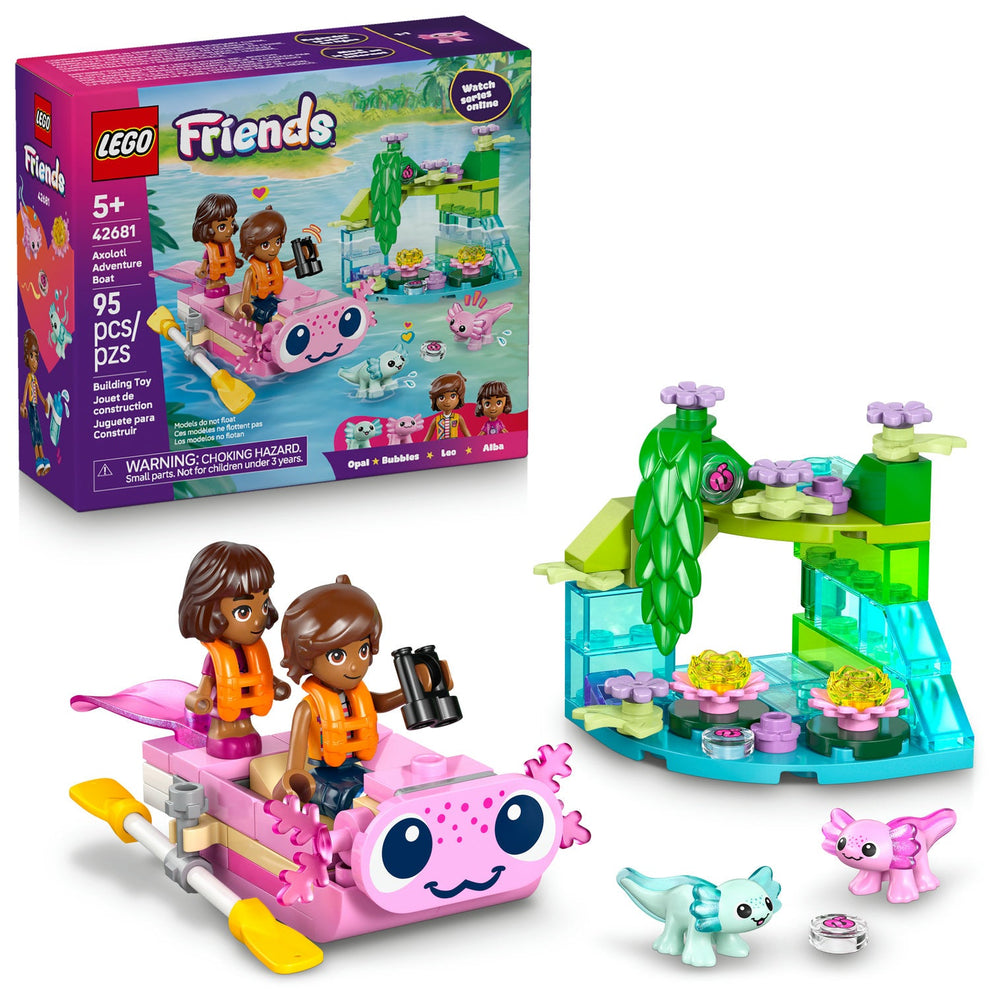 LEGO® Friends Axolotl Adventure Boat 42681