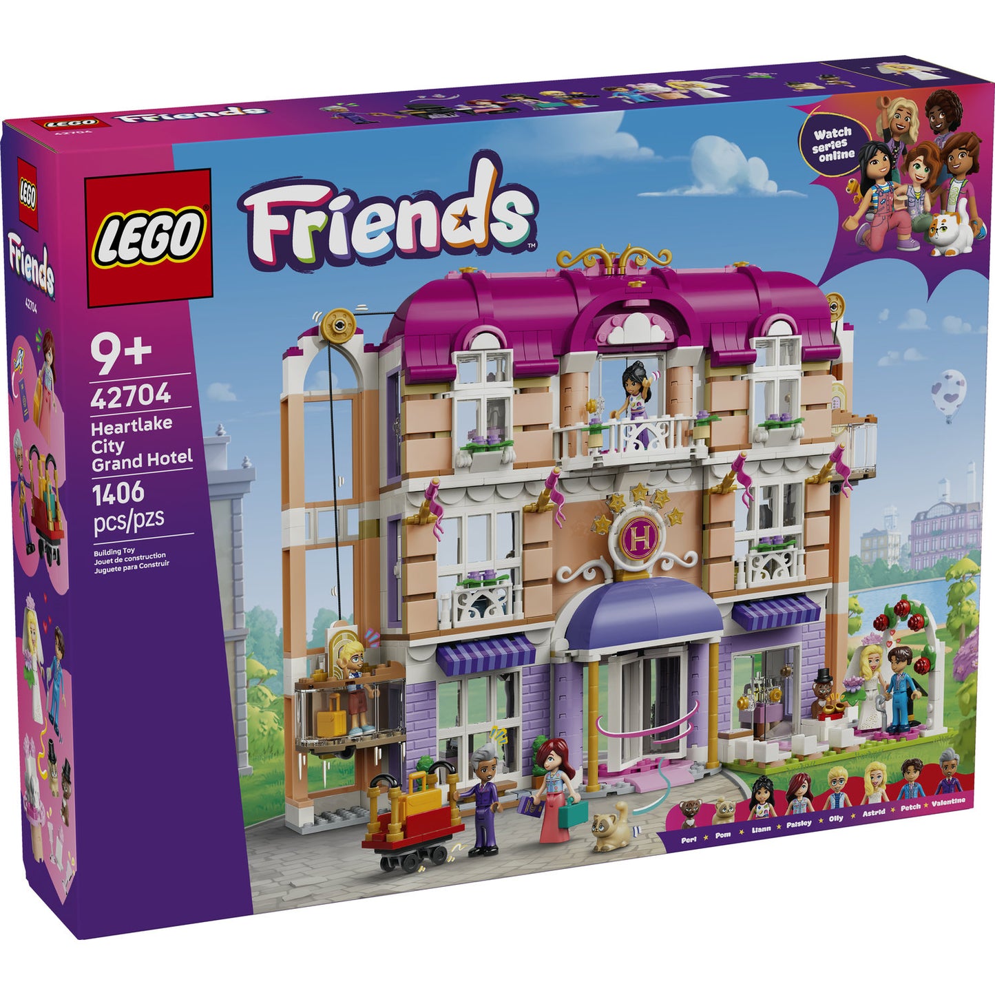 PREORDER NOW! LEGO® Friends Heartlake City Grand Hotel 42704