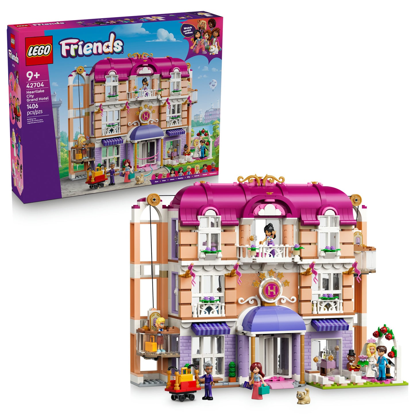 PREORDER NOW! LEGO® Friends Heartlake City Grand Hotel 42704