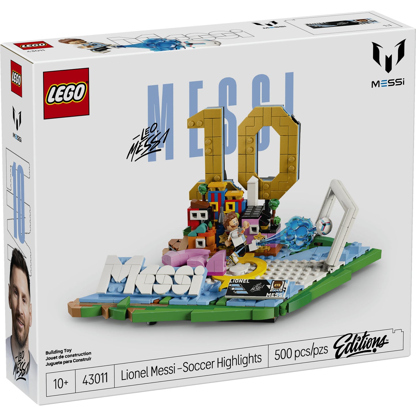 LEGO® Editions Football Lionel Messi - Soccer Highlights 43011