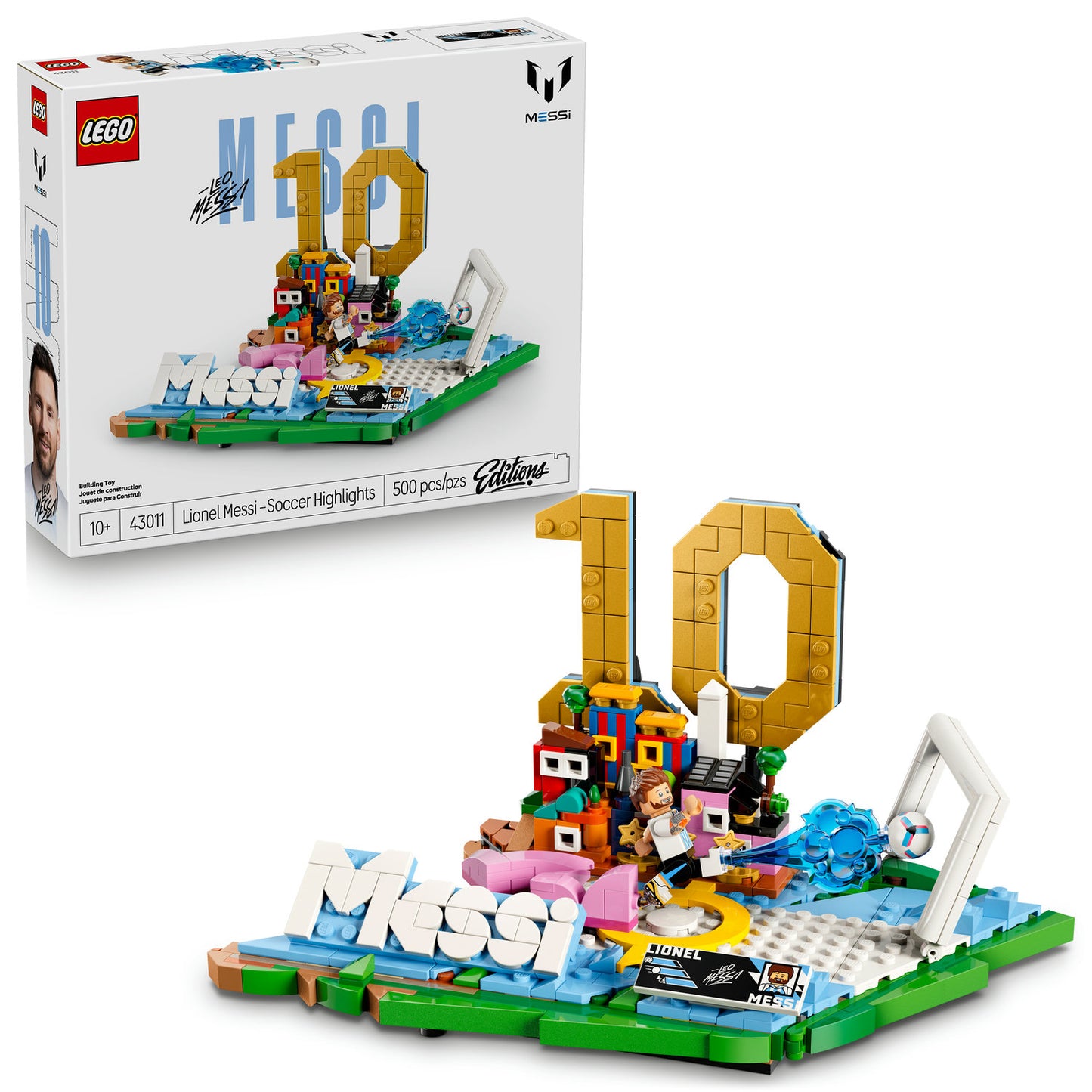 LEGO® Editions Football Lionel Messi - Soccer Highlights 43011