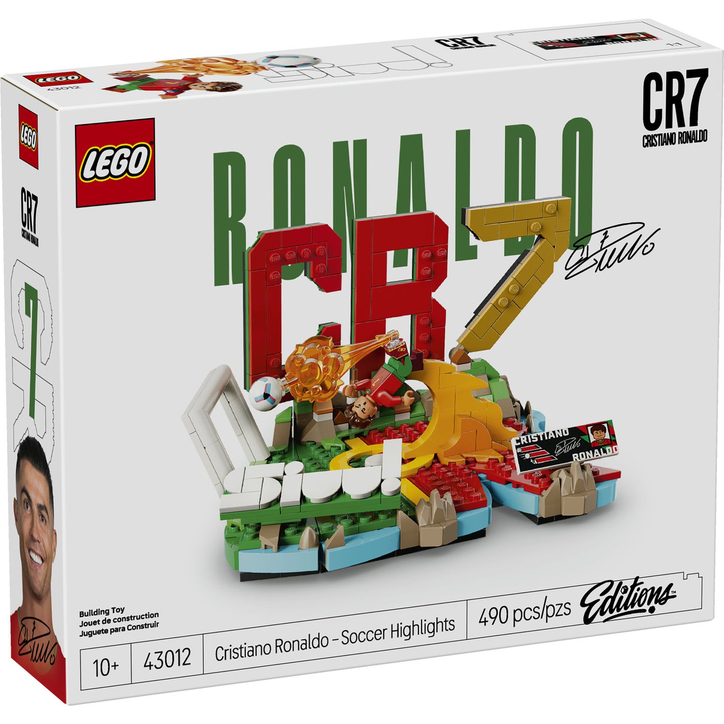 LEGO® Editions Football Cristiano Ronaldo - Soccer Highlights 43012