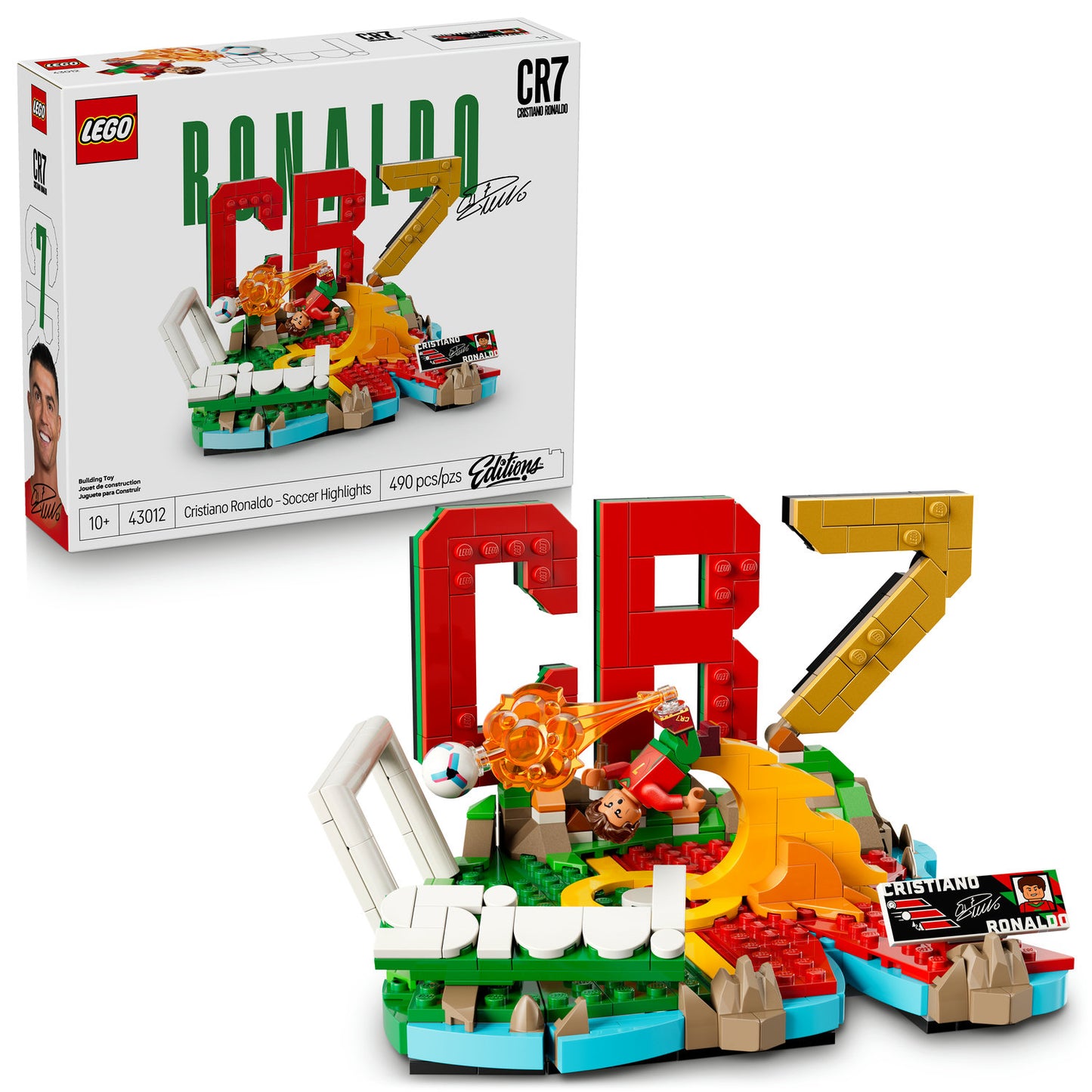 LEGO® Editions Football Cristiano Ronaldo - Soccer Highlights 43012