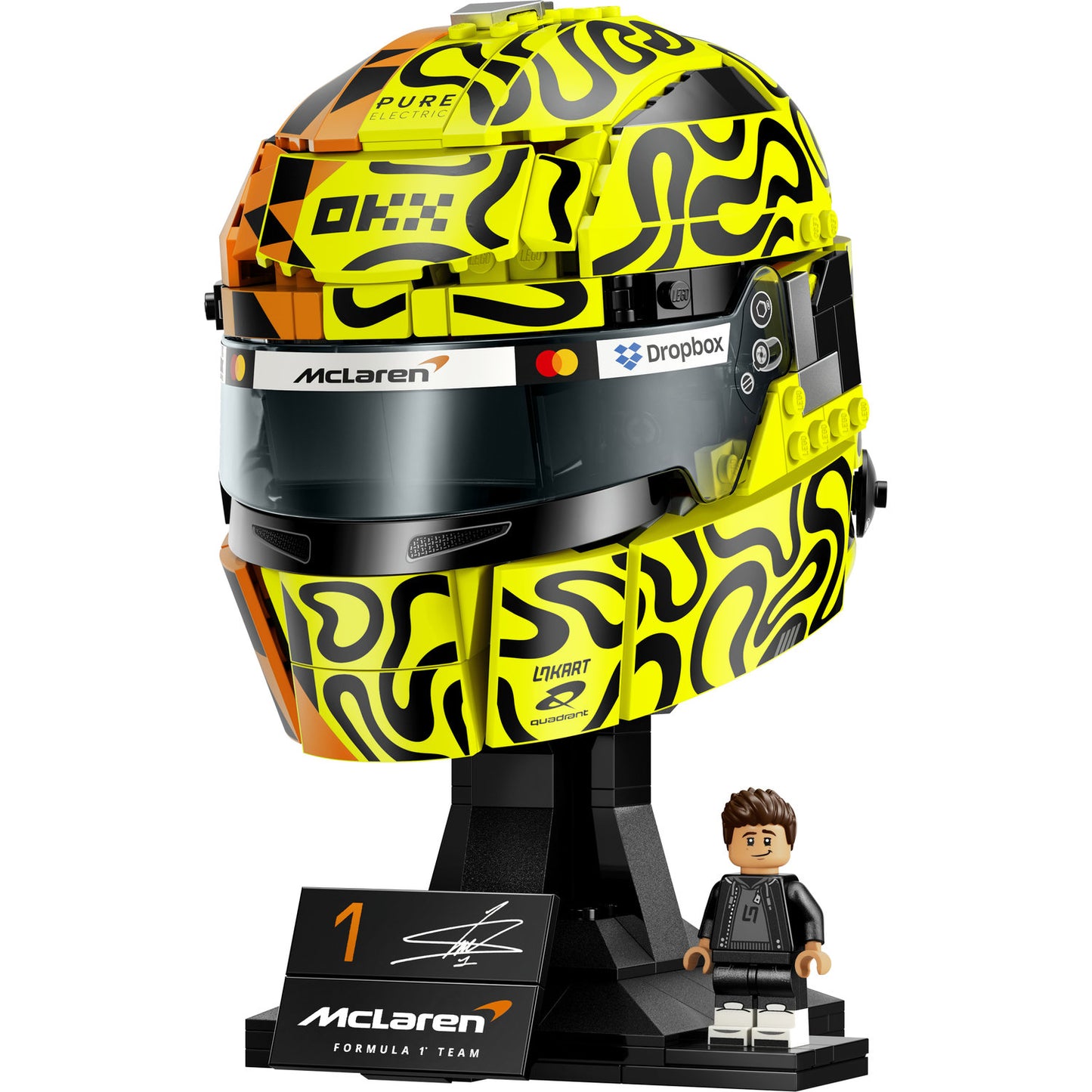LEGO® Editions Formula 1 McLaren Mastercard F1 Team Lando Norris Helmet 43023