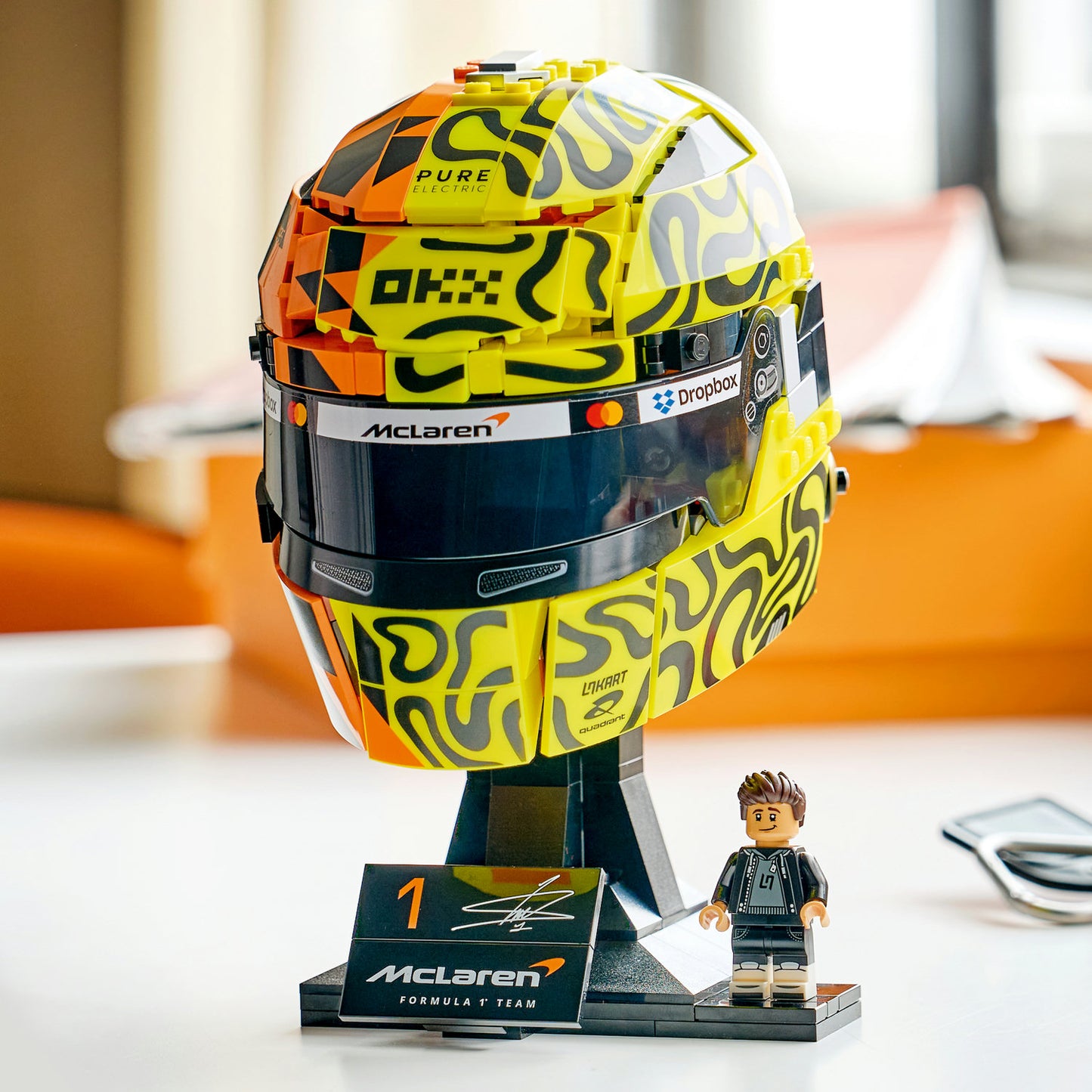 LEGO® Editions Formula 1 McLaren Mastercard F1 Team Lando Norris Helmet 43023