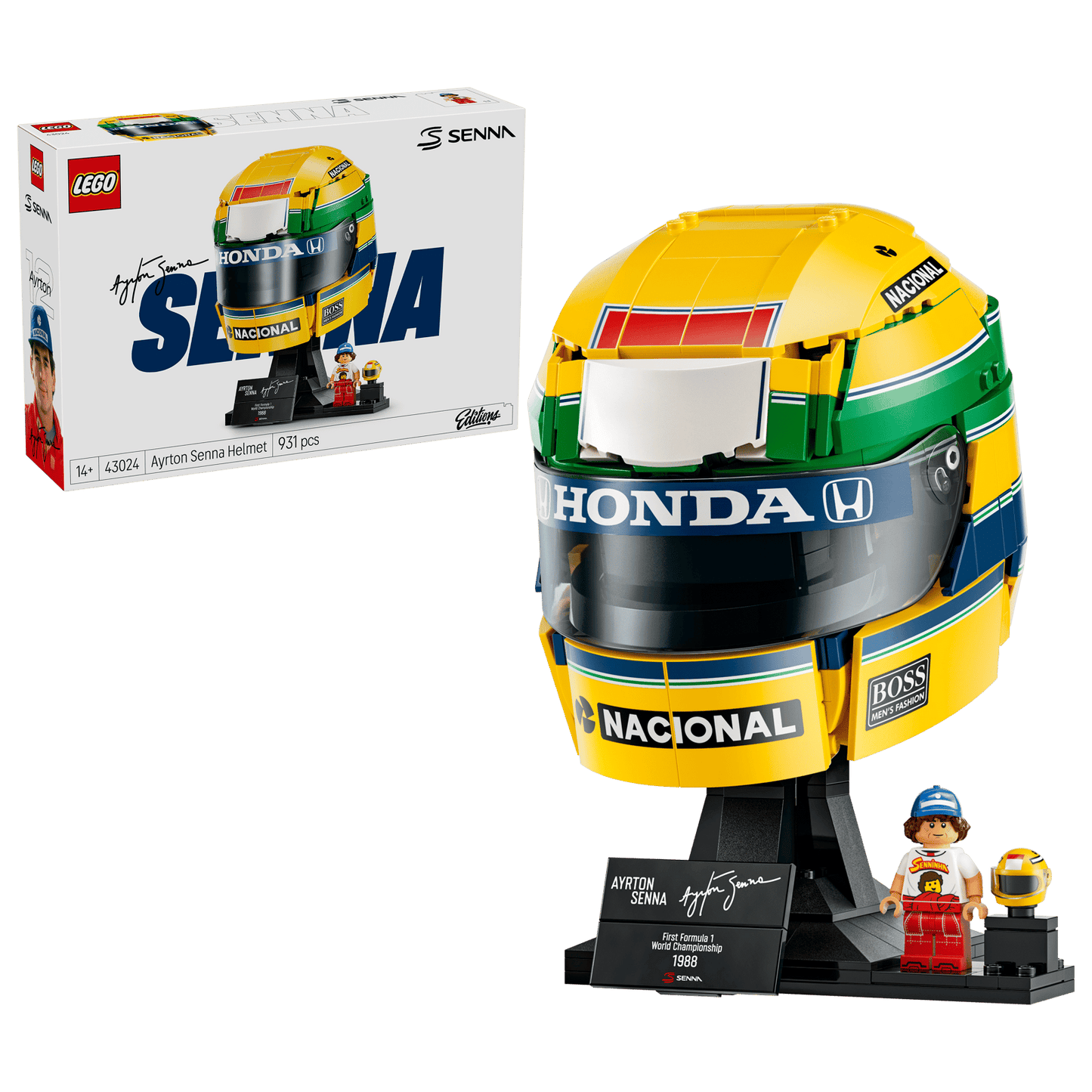 PREORDER NOW! LEGO® Editions F1 Helmet 43024