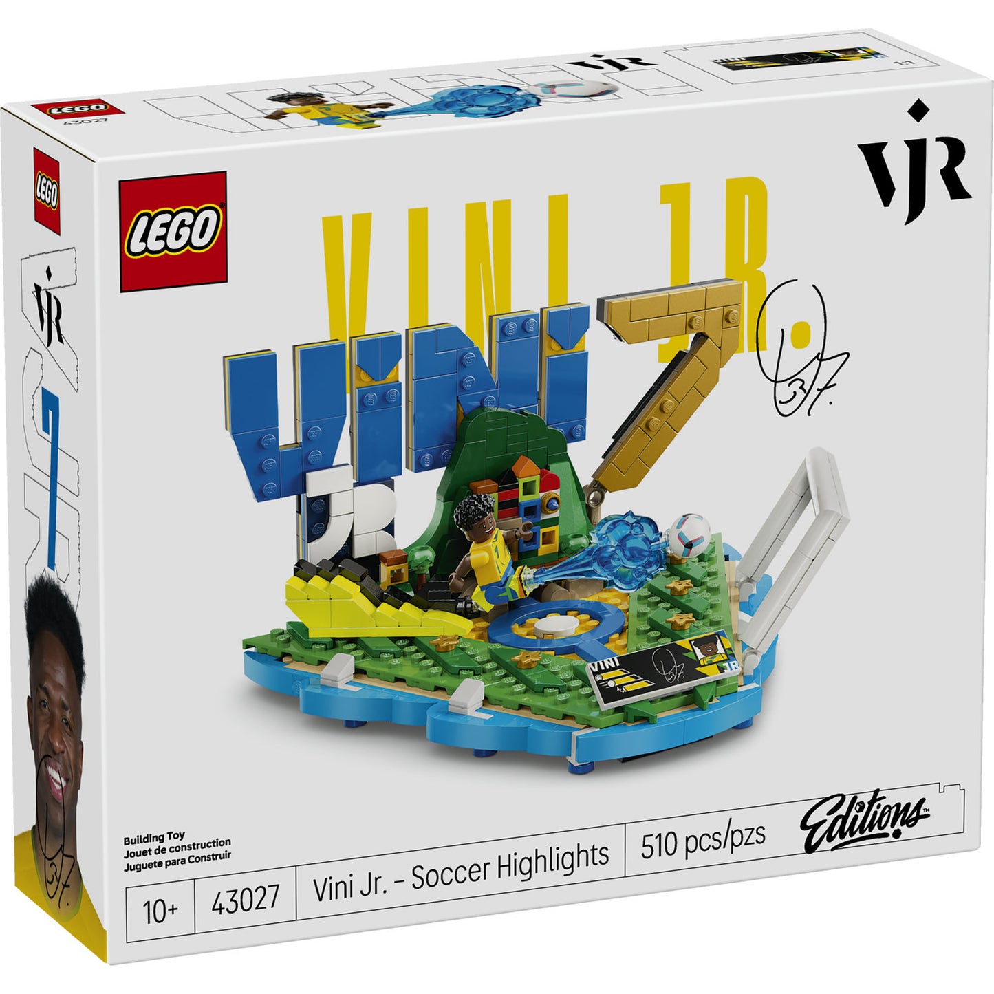 LEGO® Editions Football Vini Jr. - Soccer Highlights 43027