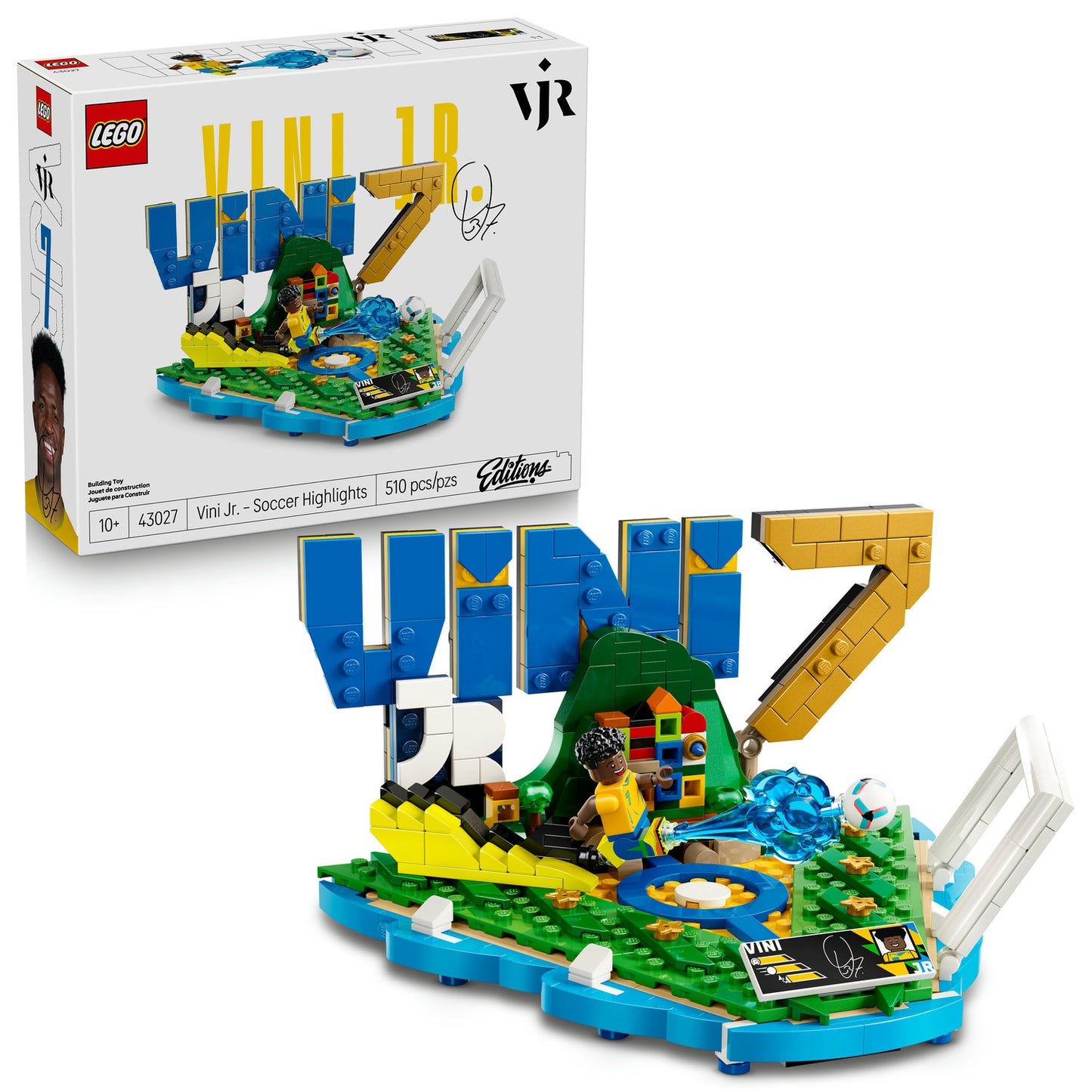 LEGO® Editions Football Vini Jr. - Soccer Highlights 43027