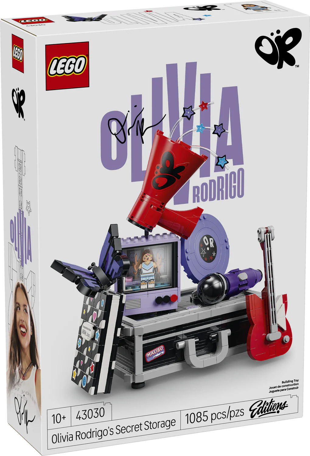 LEGO® Editions Music Olivia Rodrigo's Secret Storage 43030