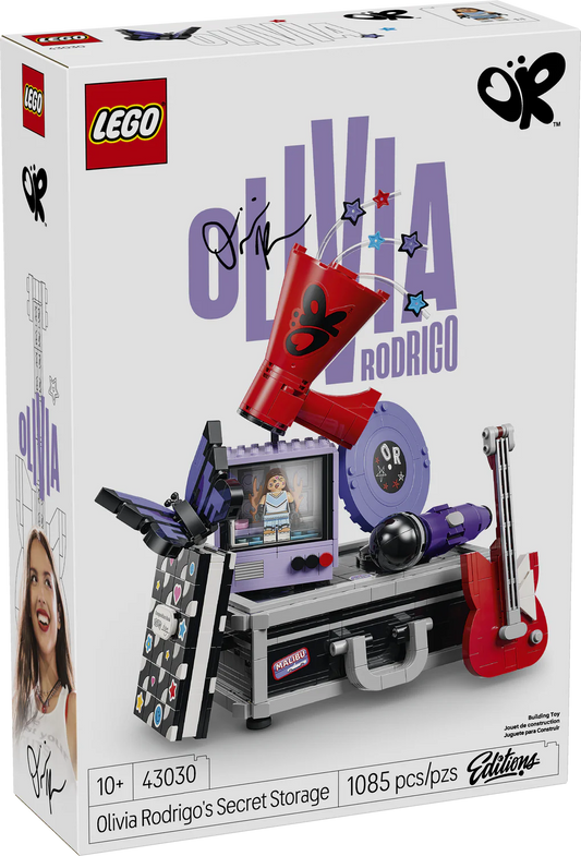 PREORDER NOW! LEGO® Editions Music Olivia Rodrigo's Secret Storage 43030