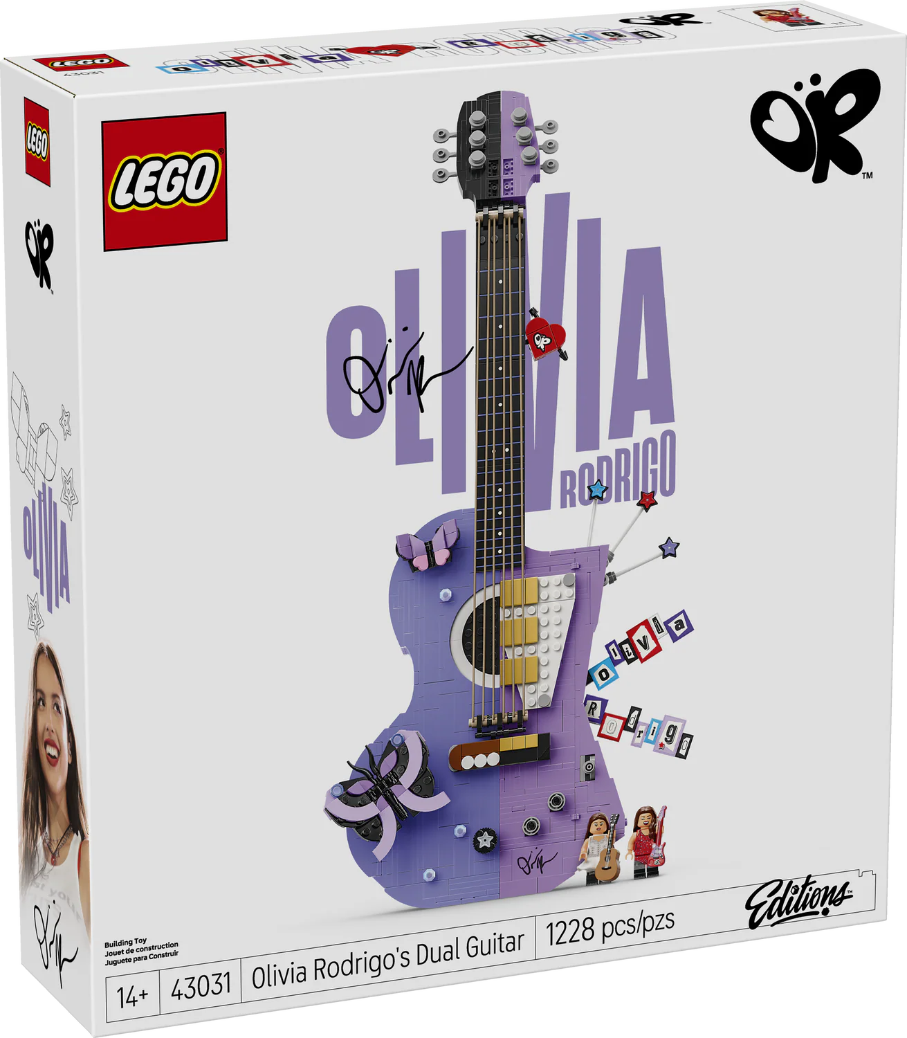 LEGO® Editions Music Olivia Rodrigo's Dual Guitar 43031