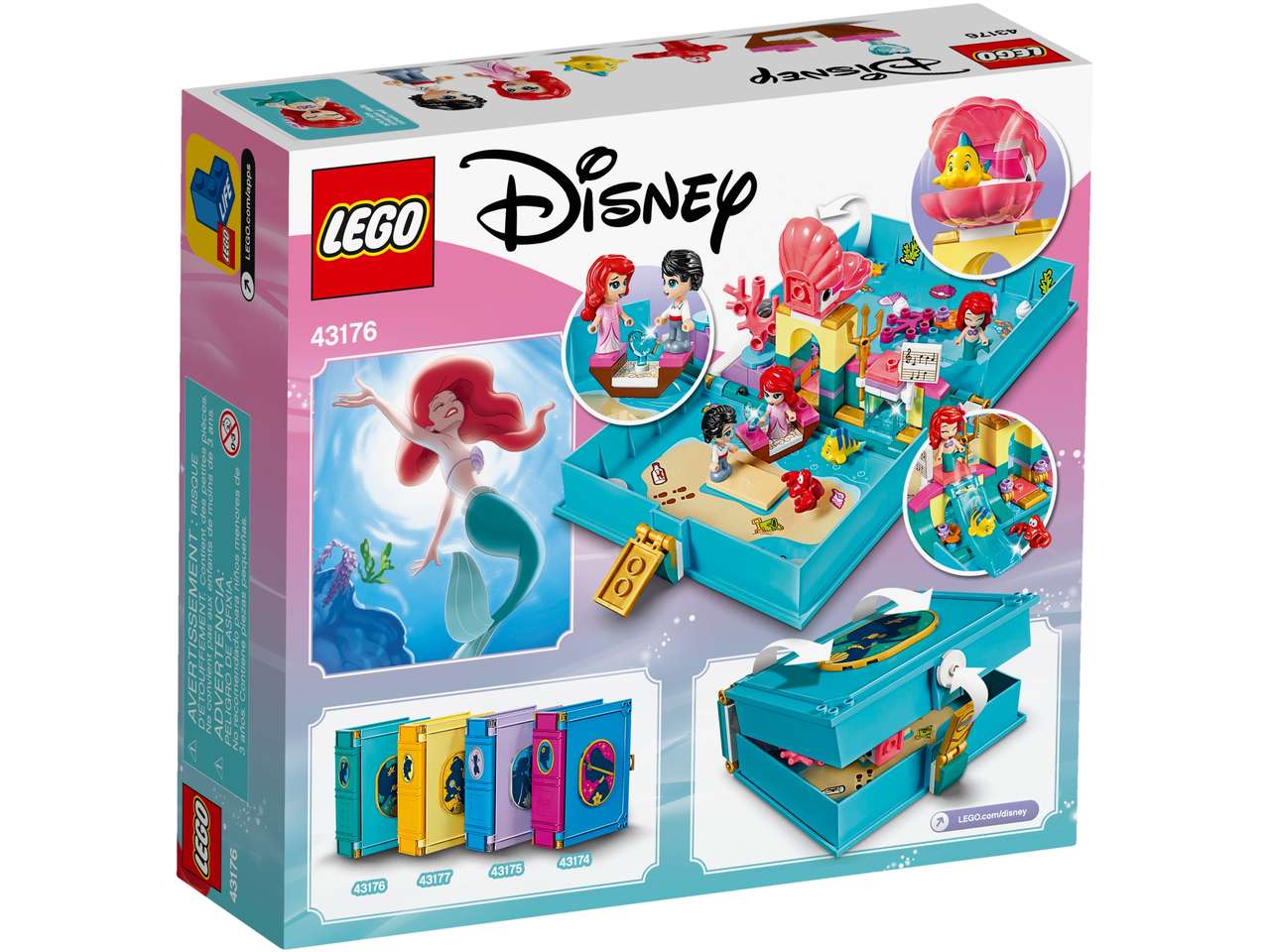 LEGO® Disney Ariel's Storybook Adventures 43176 (Retired)