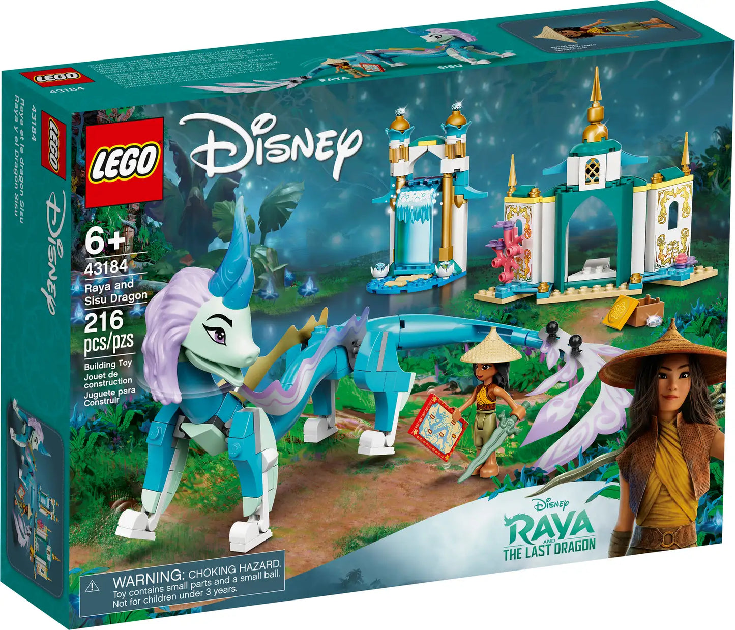 LEGO® Disney Raya and Sisu Dragon 43184 (Retired)