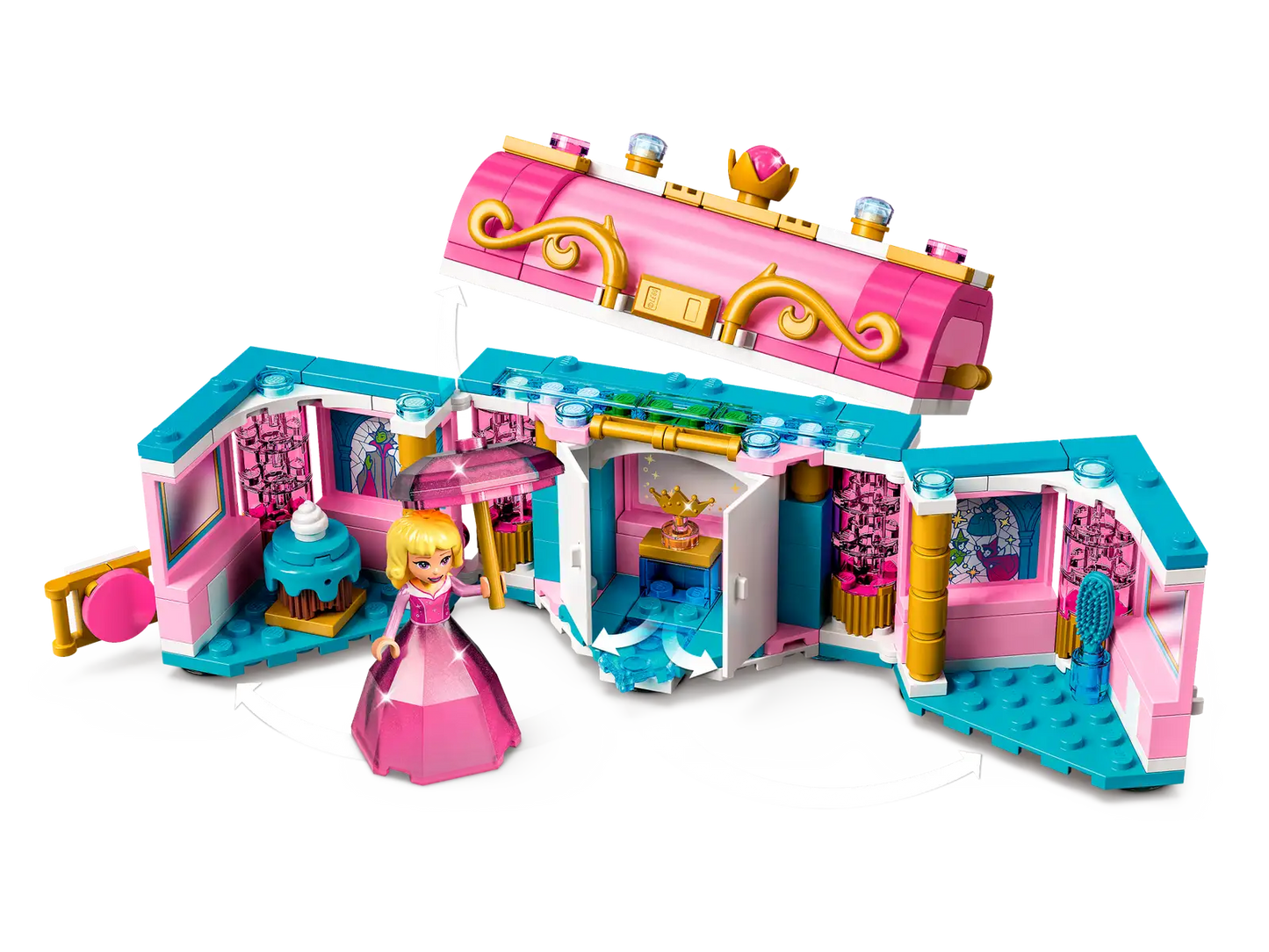 LEGO® ǀ Disney Aurora, Merida and Tiana’s Enchanted Creations 43203 (Retired)