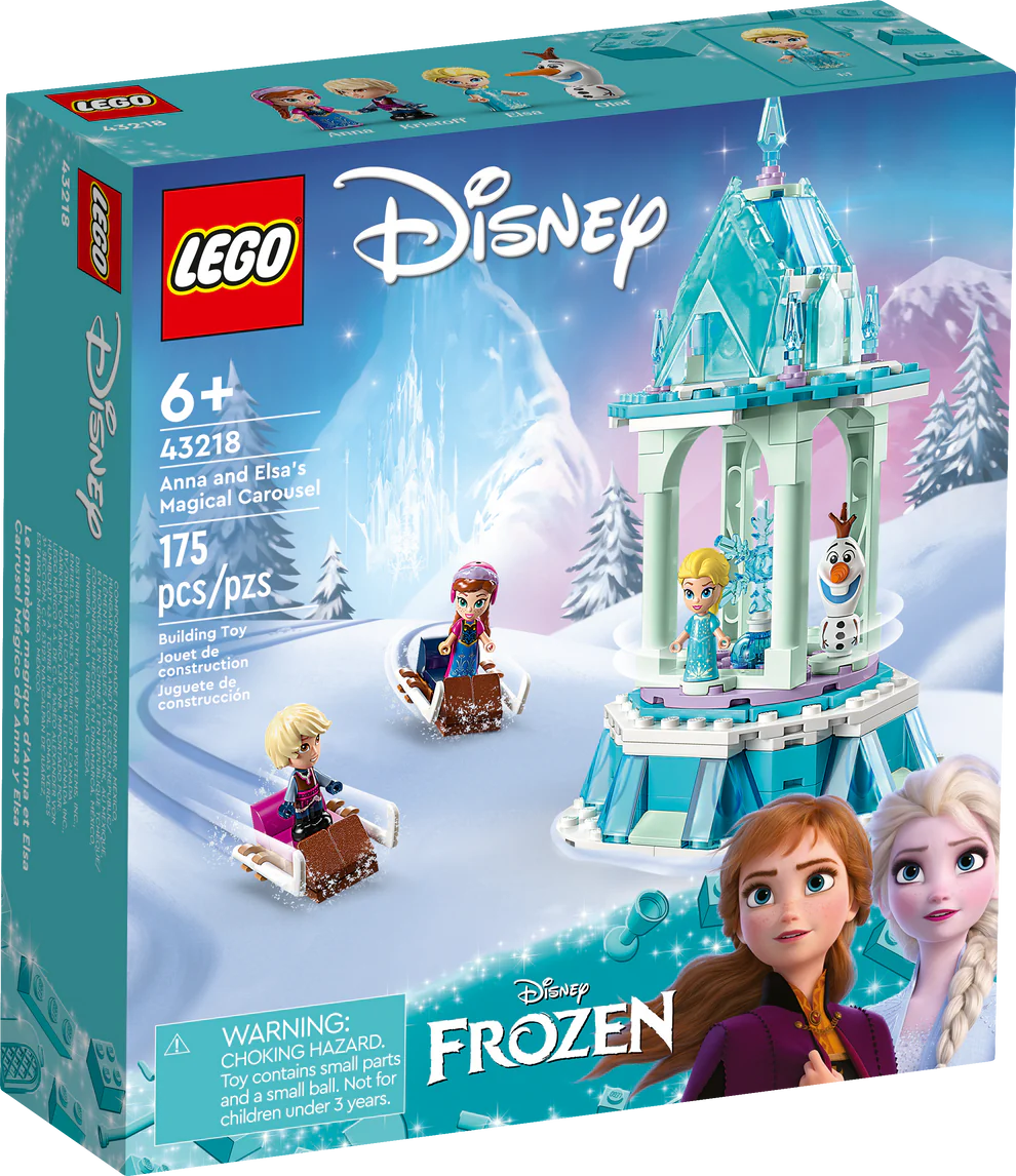 LEGO® ǀ Disney Anna and Elsa’s Magical Carousel 43218 (Retired)