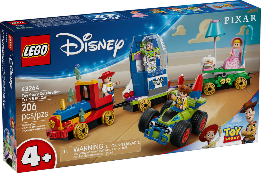 LEGO® Disney Pixar Toy Story Celebration Train & RC Car 43264