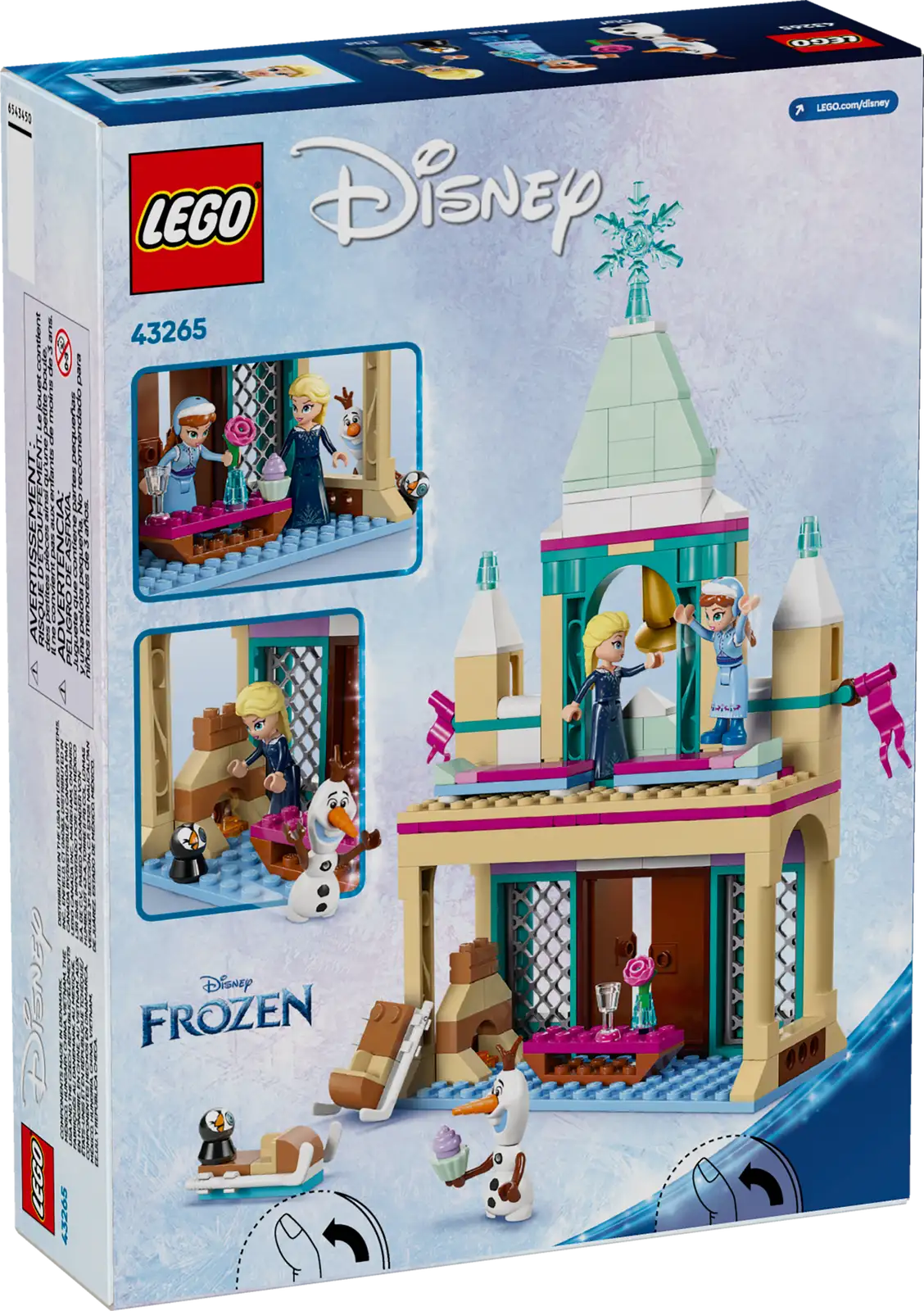 LEGO® ǀ Disney Frozen Arendelle Frozen Castle 43265