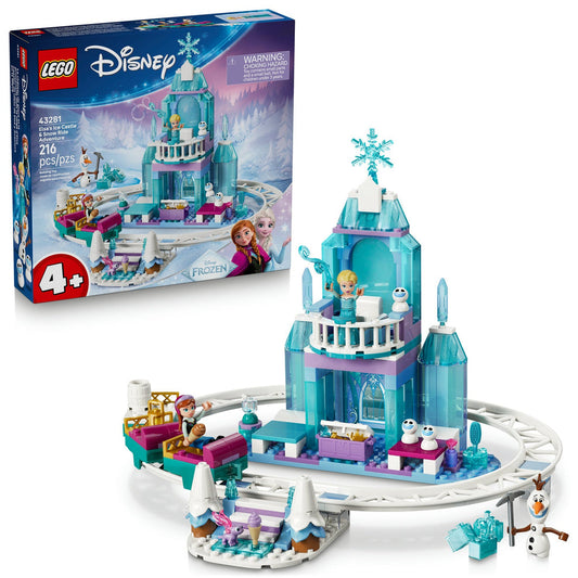 LEGO® Disney Princess Elsa's Ice Castle & Snow Ride Adventure 43281