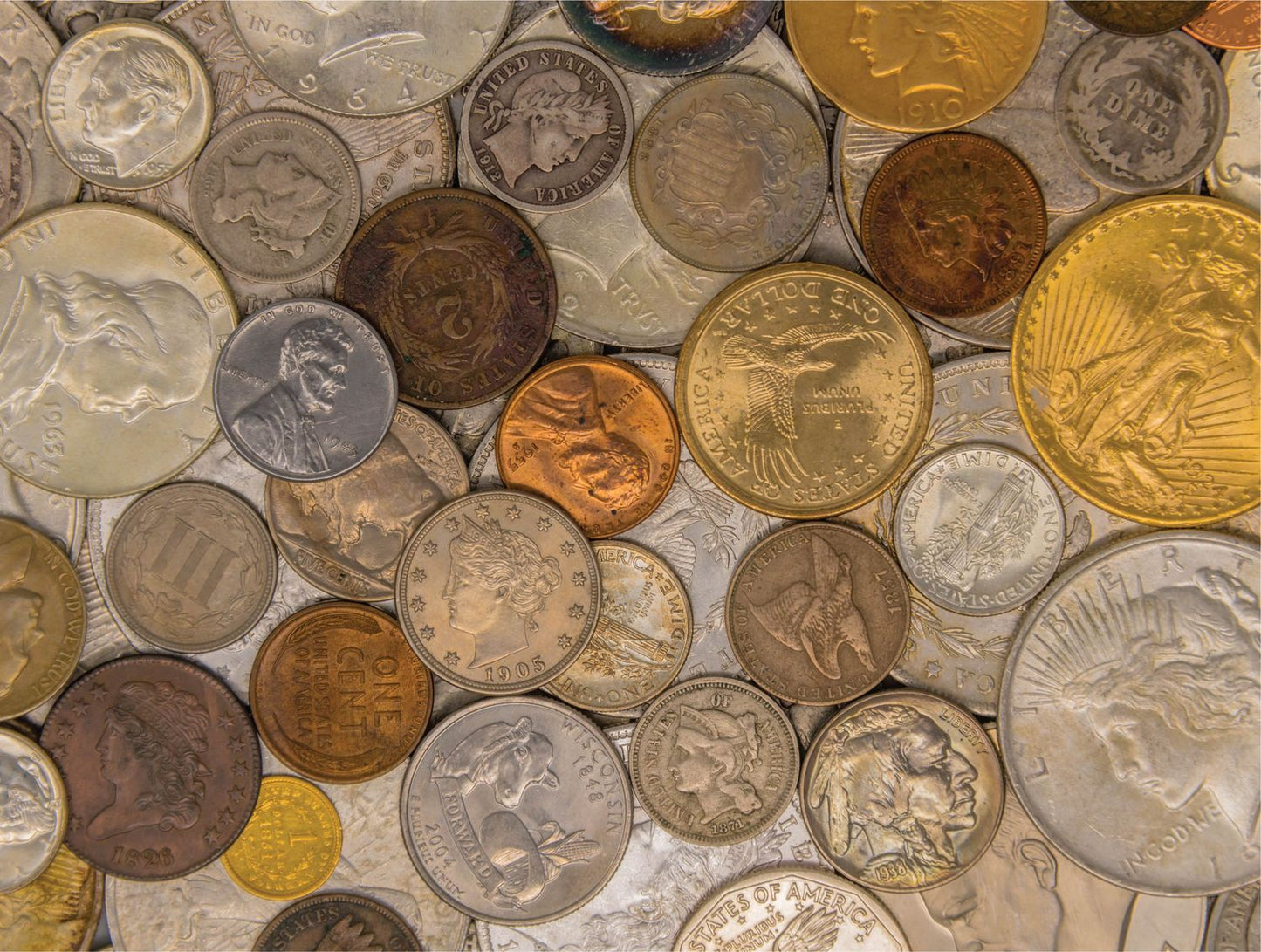 Pocket Change 500 Piece Jigsaw Puzzle