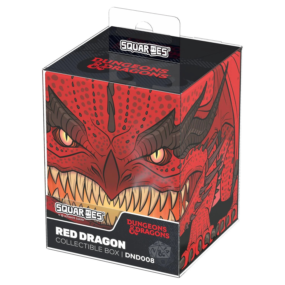 Squaroes Dungeons & Dragons Deck Box: Red Dragon