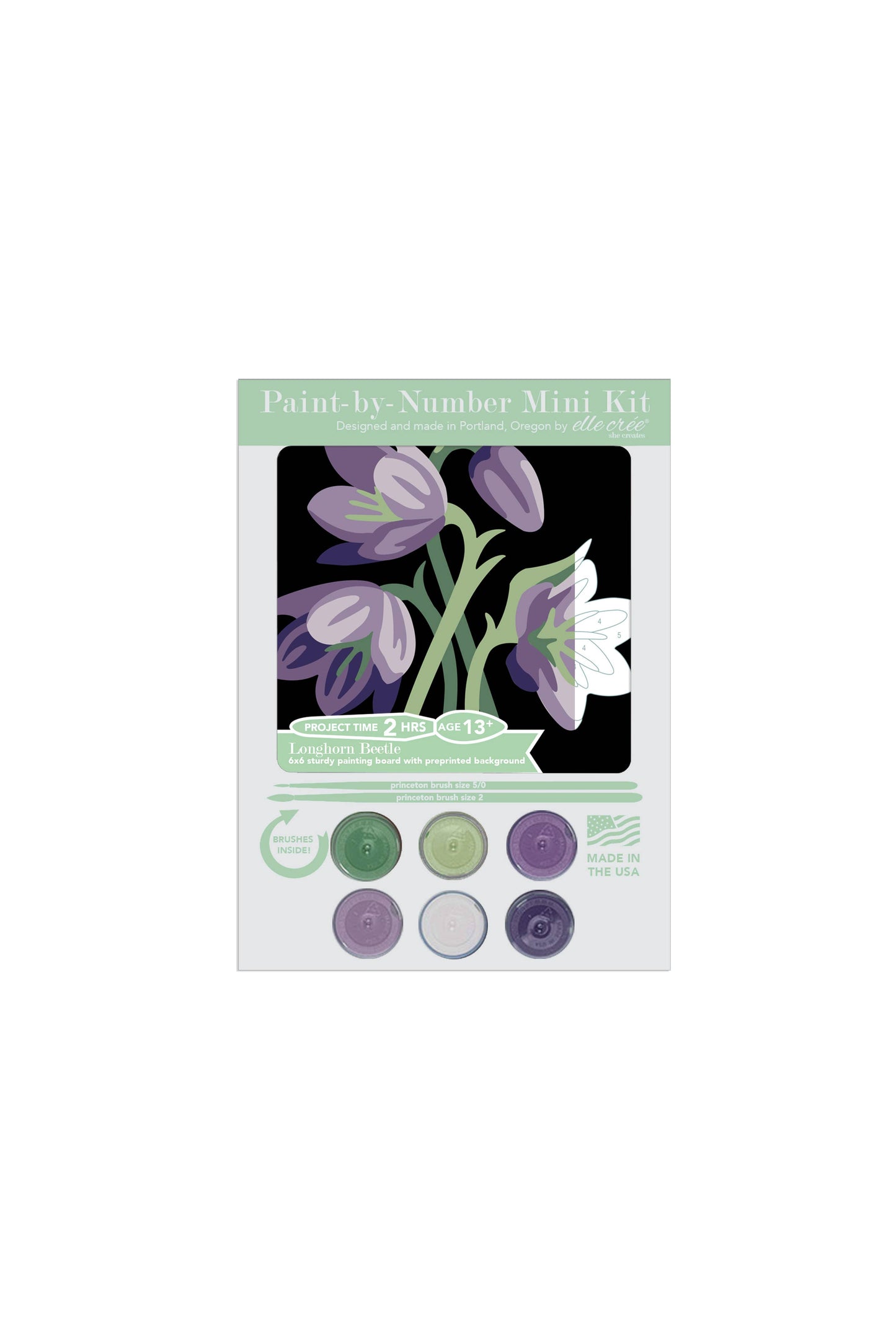 Fritillaria MINI Paint-by-Number Kit