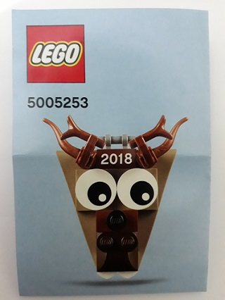 LEGO® Seasonal Reindeer Ornament 5005253 (Retired)