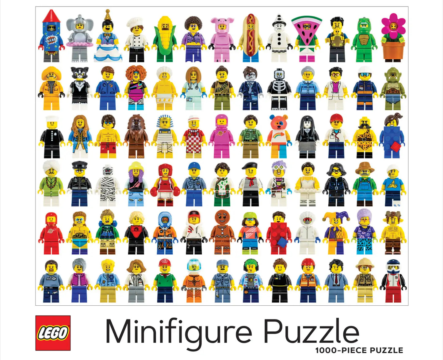 LEGO Minifigure 1000-Piece Puzzle