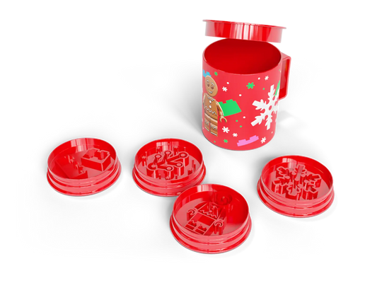 LEGO® Holiday Cookie Stamps & Mug Set 5008259 (Retired)