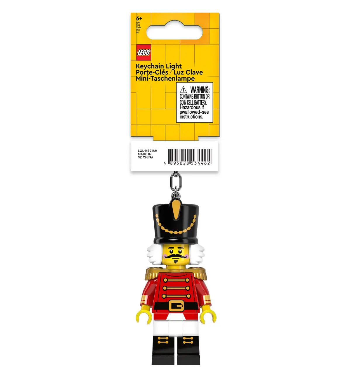 LEGO® Minifigures Christmas Keychain Light - Nutcracker