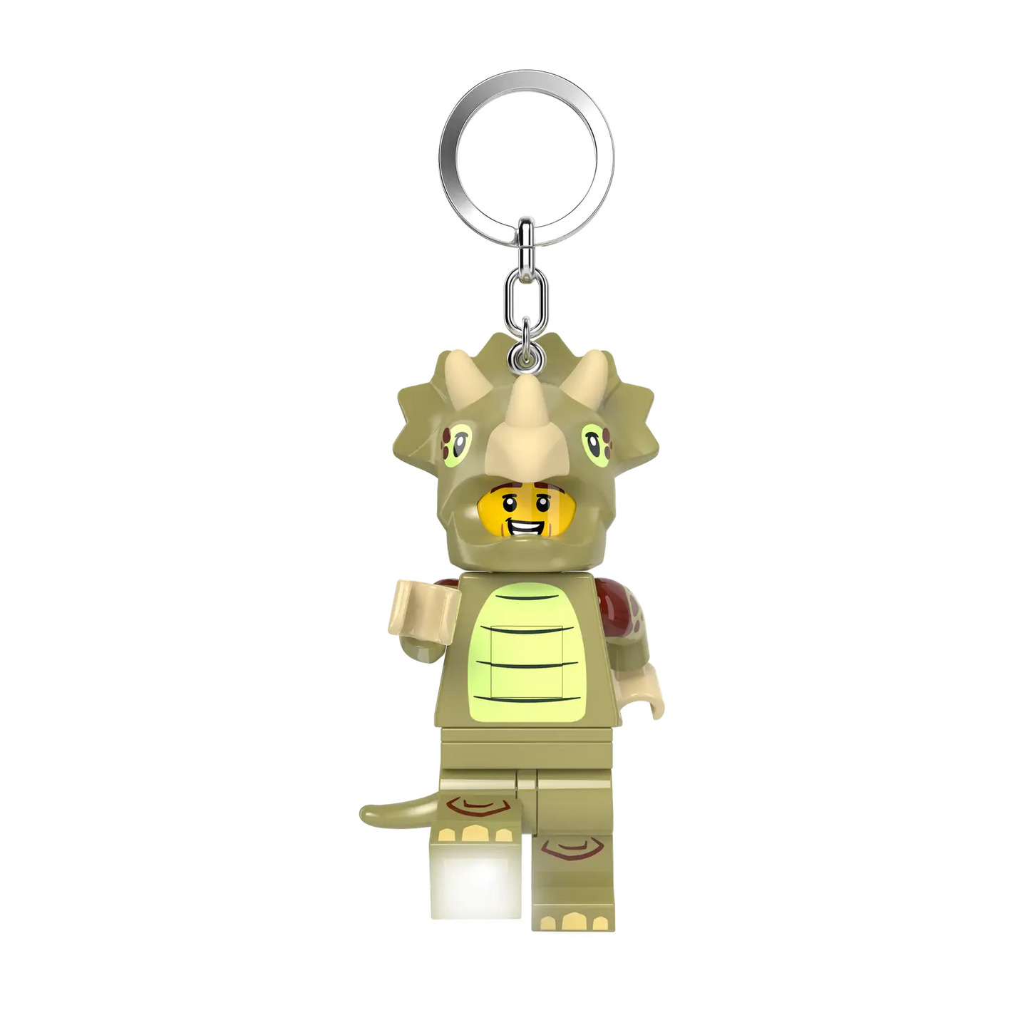 LEGO® Minifigures Keychain Light - Dinosaurs (T. Rex or Triceratops)