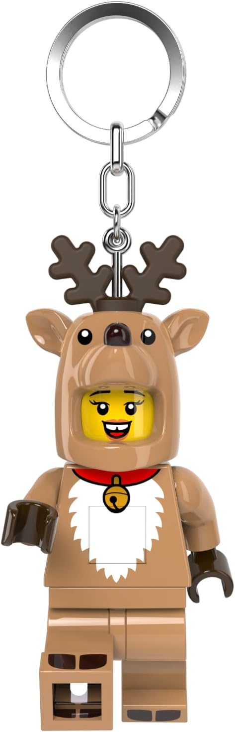 LEGO® Minifigures Keychain Light - Reindeer Costume Girl