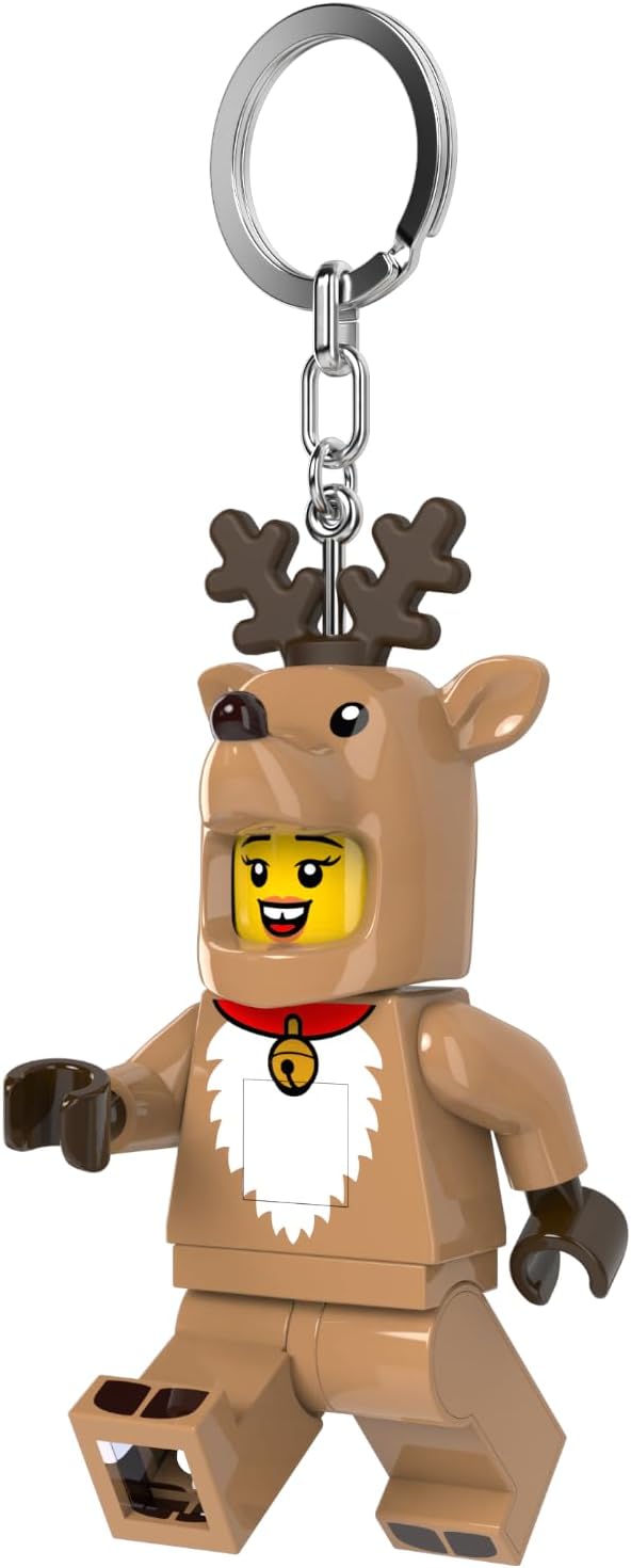LEGO® Minifigures Keychain Light - Reindeer Costume Girl