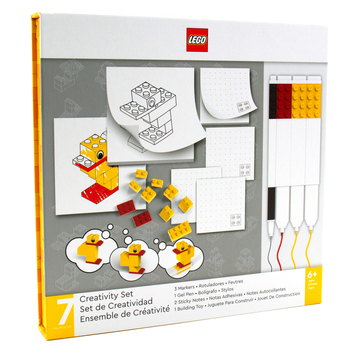 LEGO® Stationery Creativity Set with Duck Building Toy