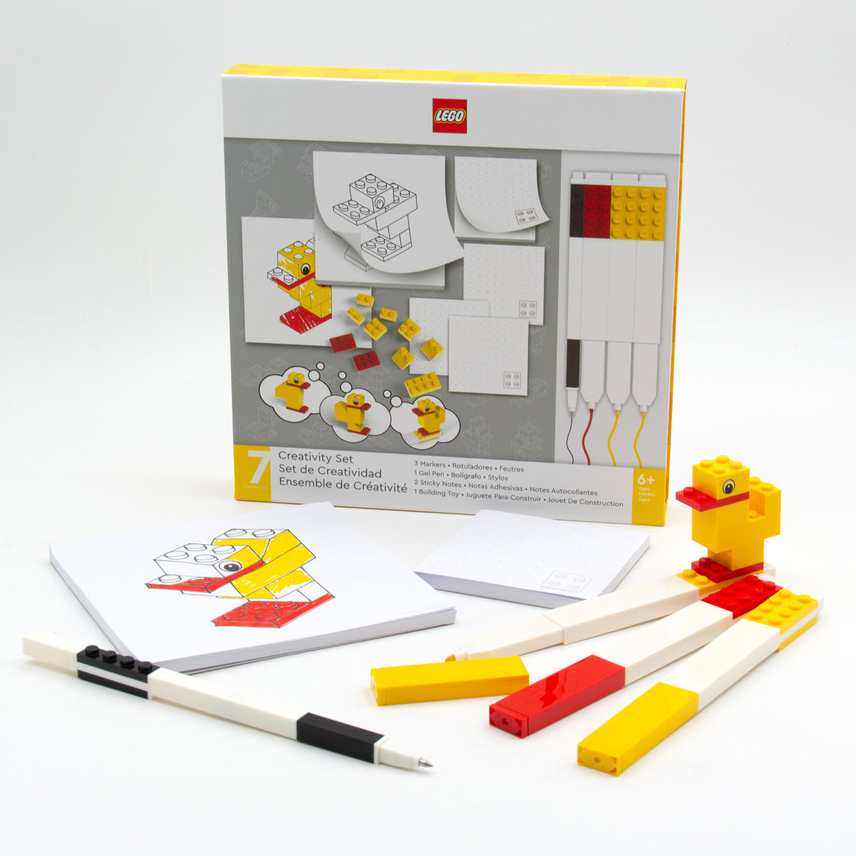 LEGO® Stationery Creativity Set with Duck Building Toy