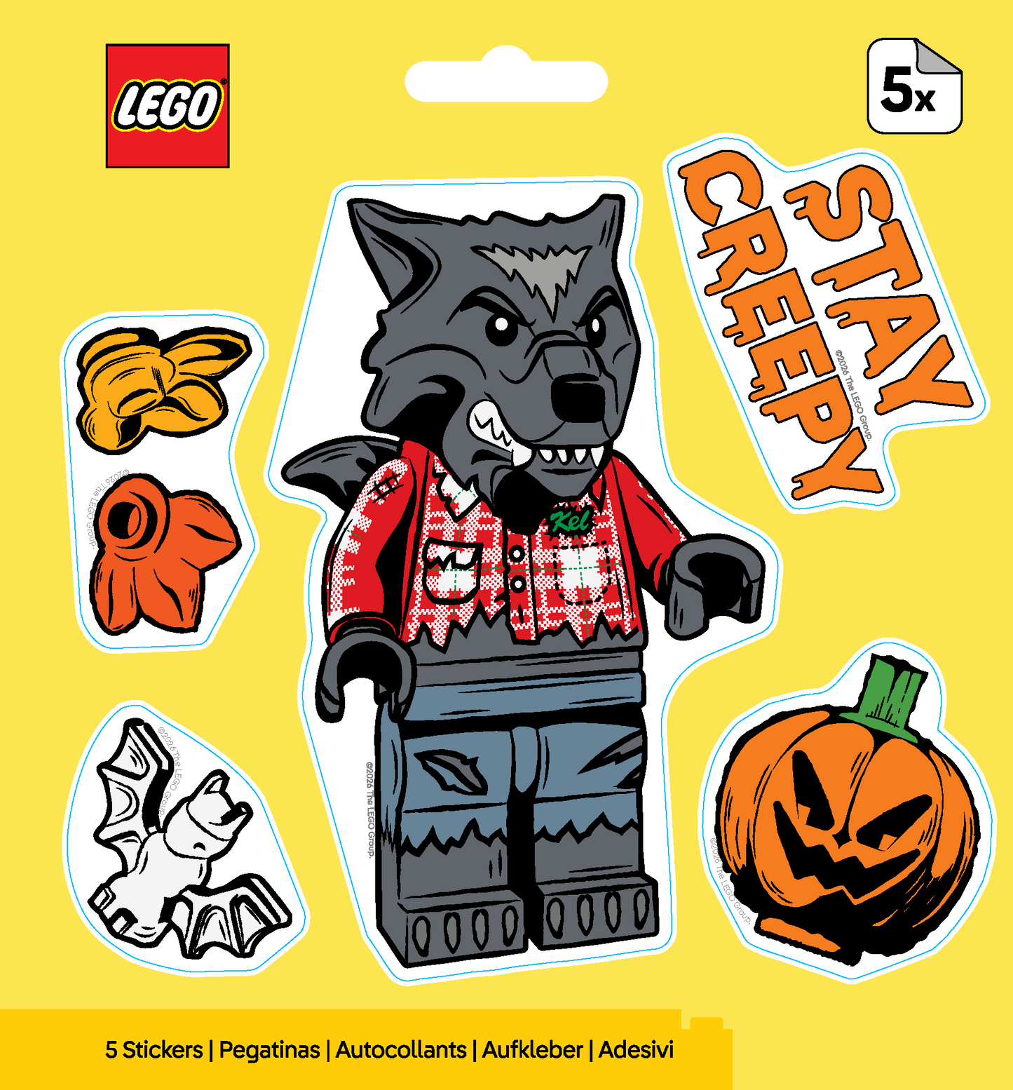 LEGO® Minifigures Sticker Halloween Assortment (Choose Your Favorite!)