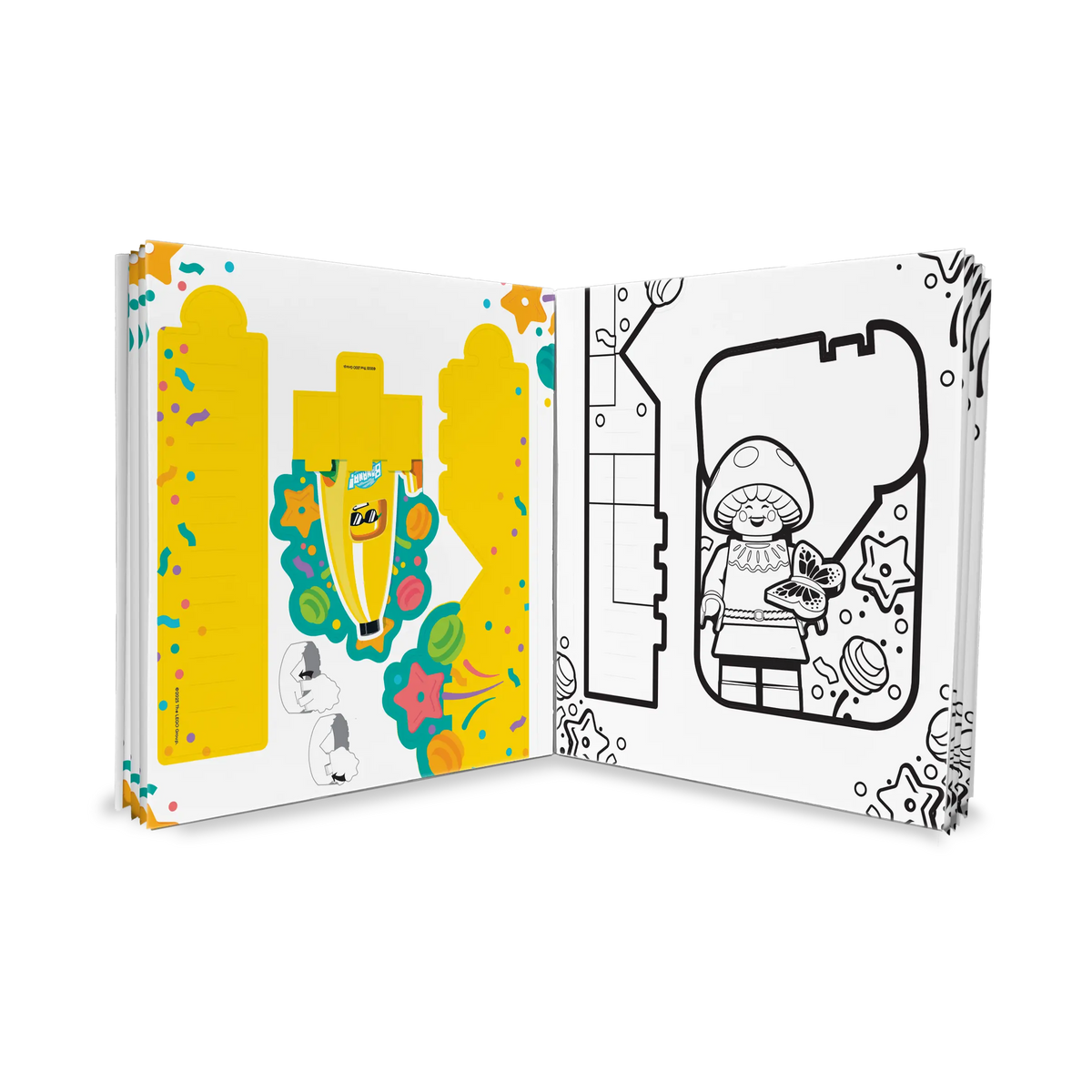 COMING SOON! LEGO® Minifigures Coloring Creativity Set - Birthday