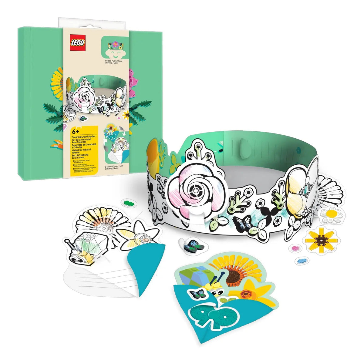 COMING SOON! LEGO® Botanicals Coloring Creativity Set - Wildflowers