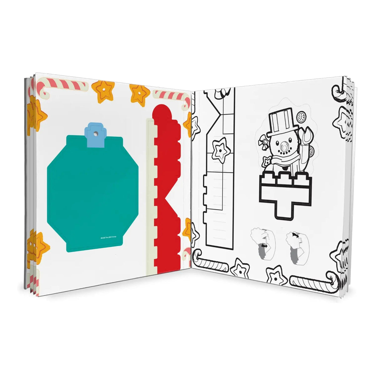 COMING SOON! LEGO® Minifigures Coloring Creativity Set - Holiday