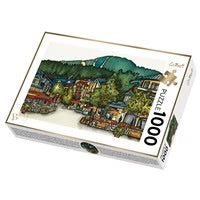 Whistler B.C. 1000 Piece Jigsaw Puzzle | Artist Renee Bovet Art