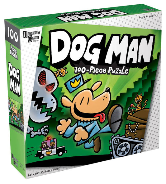 Dog Man Unleashed 100 Piece Puzzle