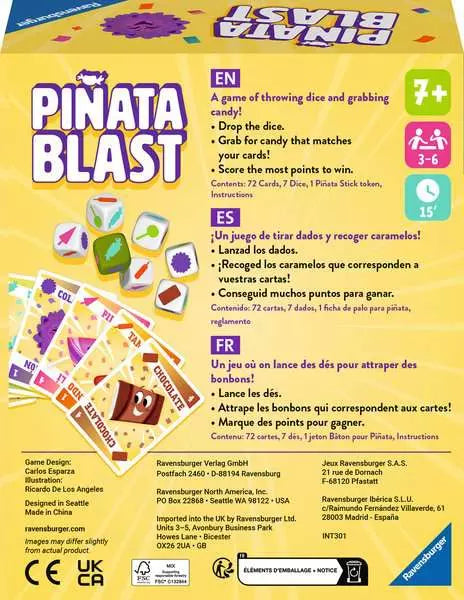 Piñata Blast Dice Game