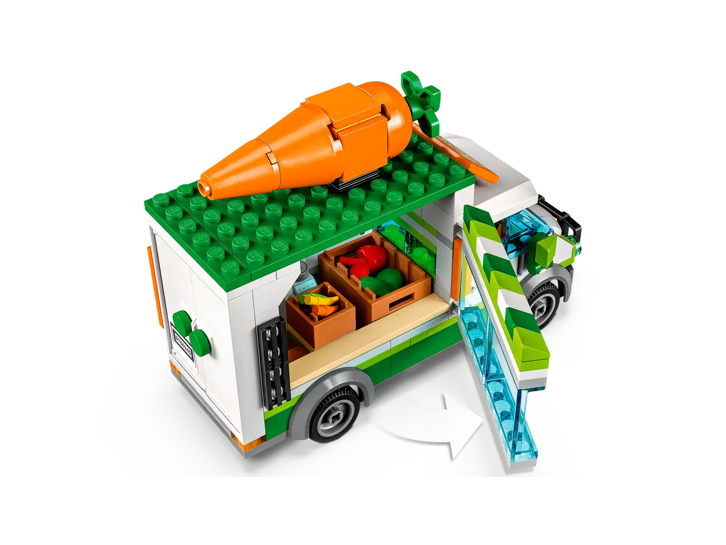 LEGO® City Farmers Market Van 60345 (Retired)
