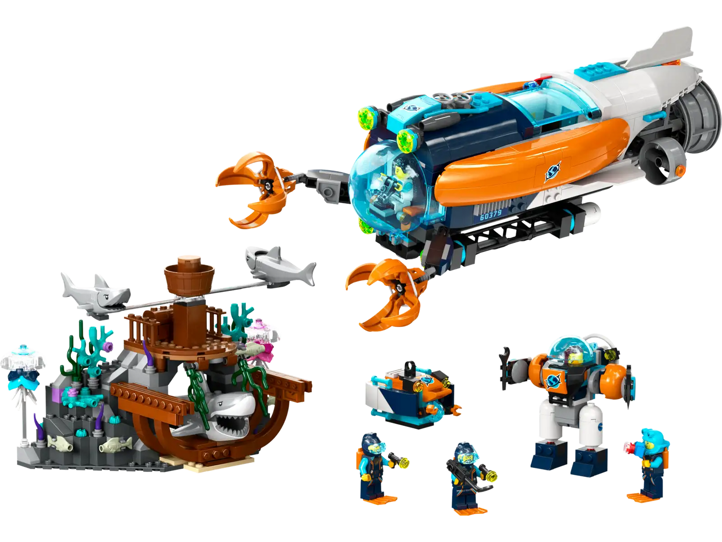 LEGO® City Deep-Sea Explorer Submarine 60379 (Retired)