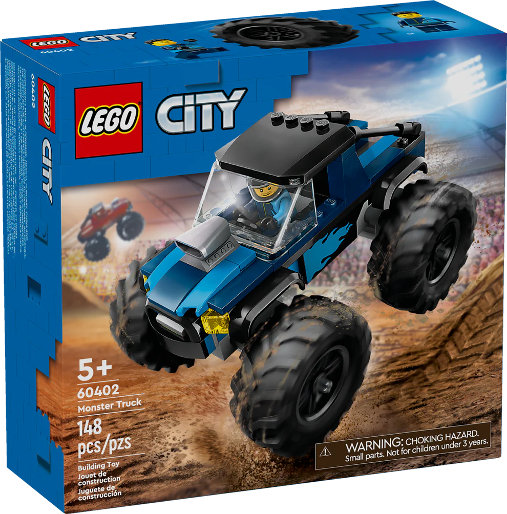 LEGO® City Blue Monster Truck 60402